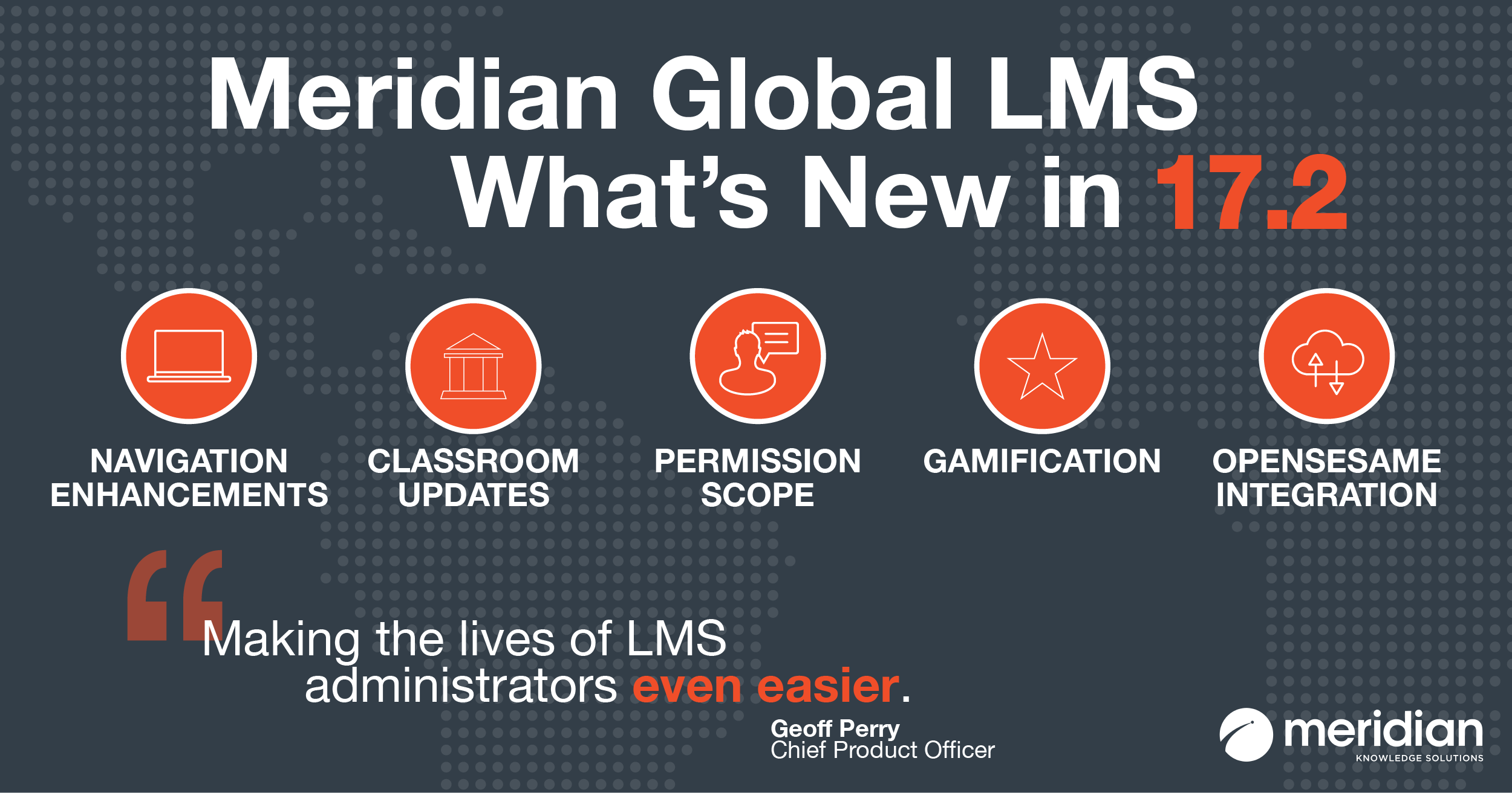 What’s New in Meridian Global LMS 17.2
