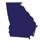 map of the U.S. state of Georgia map of the U.S. state of Georgia